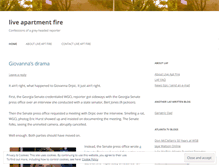 Tablet Screenshot of liveapartmentfire.com